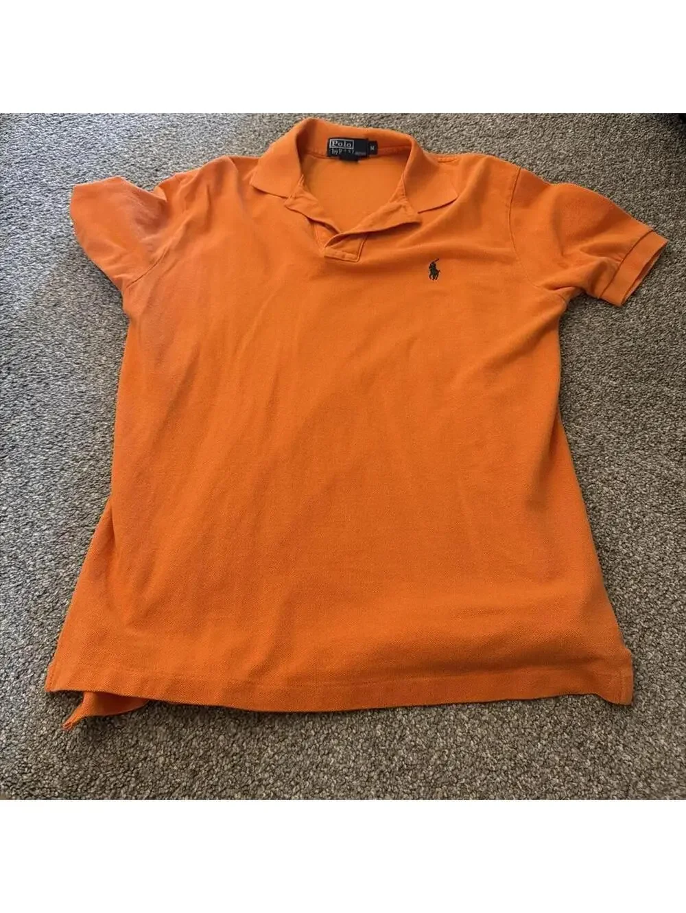 Polo Ralph Lauren Men's Orange Polo-shirt